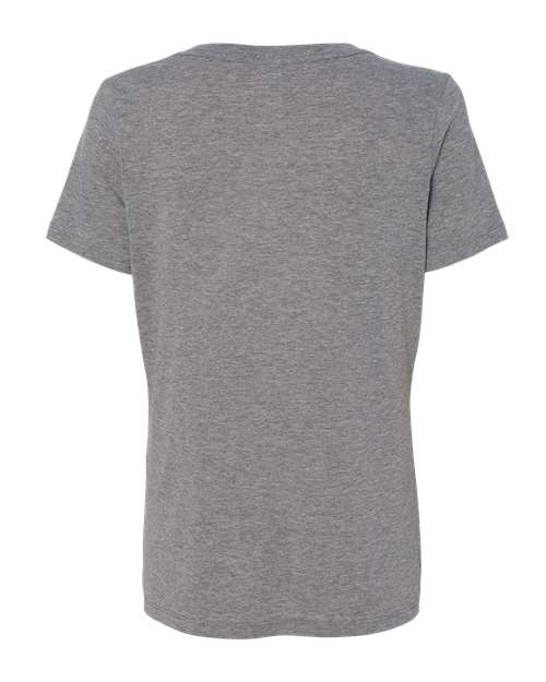 BELLA + CANVAS Women's Relaxed Triblend V-Neck Tee 6415