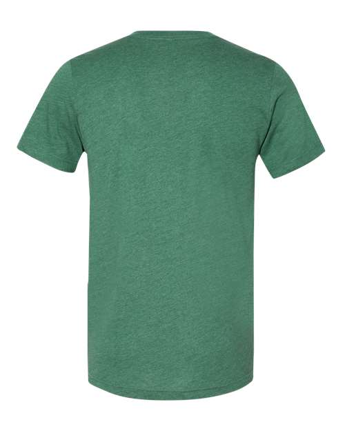 BELLA + CANVAS Unisex Heather CVC V-Neck Tee 3005CVC
