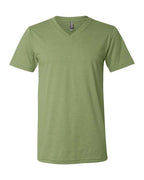 BELLA + CANVAS Unisex Heather CVC V-Neck Tee 3005CVC