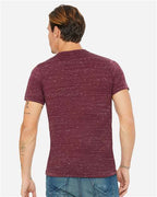 BELLA + CANVAS Unisex Textured Jersey V-Neck Tee 3655