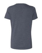 BELLA + CANVAS Women's Relaxed Heather CVC V-Neck Tee 6405CVC