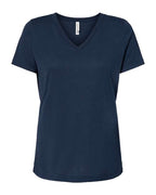 BELLA + CANVAS Women's Relaxed Triblend V-Neck Tee 6415