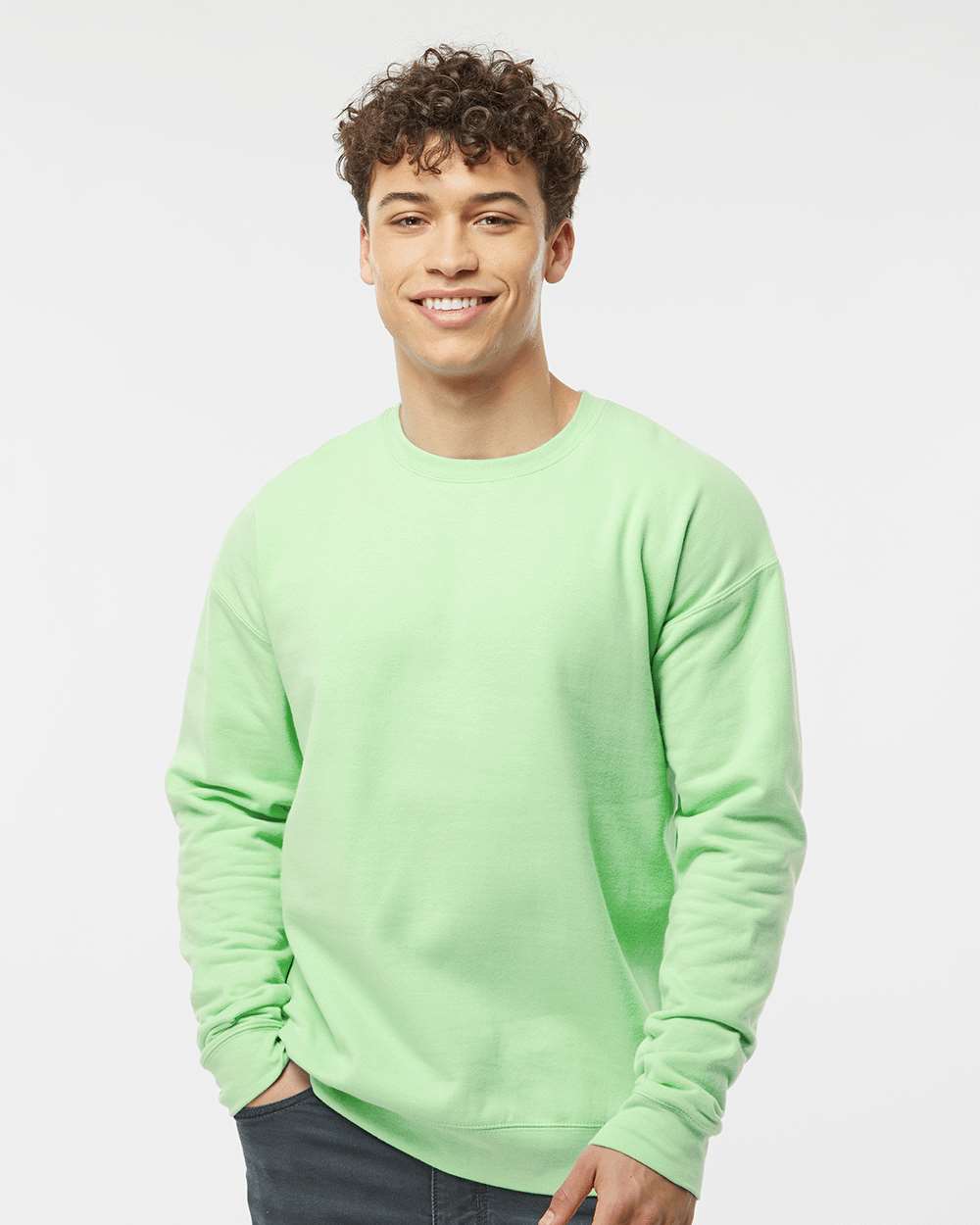 Custom Unisex Fleece Crewneck Sweatshirt – Add Your Logo or Design