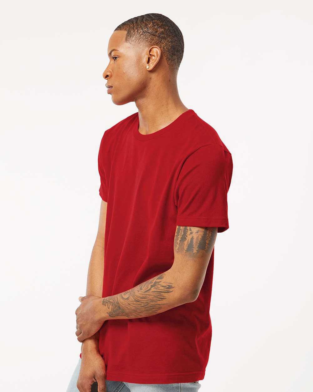 Custom Fine Jersey Cotton T-Shirt – Add Your Logo or Design