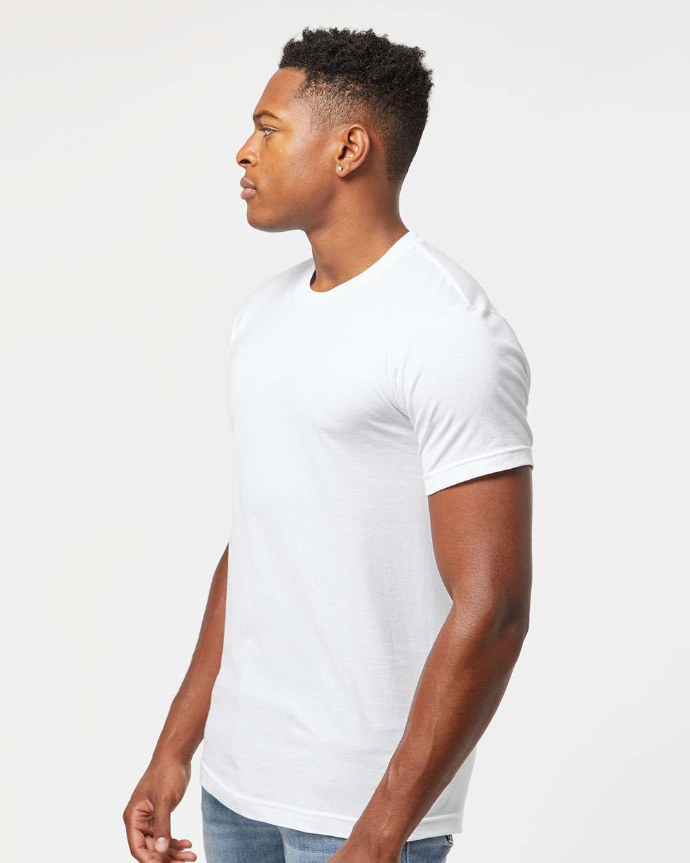 Custom Fine Jersey Cotton T-Shirt – Add Your Logo or Design
