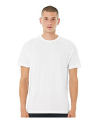 BELLA + CANVAS Men's Heather CVC Raglan Tee 3201