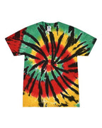 Colortone Unisex Multi-Color Tie-Dyed T-Shirt 1000