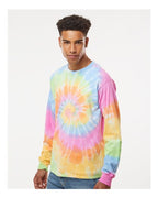 Colortone Unisex Tie-Dyed Long Sleeve T-Shirt 2000