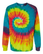 Colortone Unisex Tie-Dyed Long Sleeve T-Shirt 2000