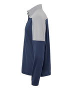 Adidas Men's Ultimate365 Lightweight Colorblocked Quarter-Zip Pullover A552