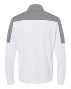Adidas Men's Ultimate365 Lightweight Colorblocked Quarter-Zip Pullover A552