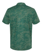 Adidas Men's All Over Camo Print Polo A550
