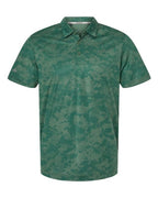 Adidas Men's All Over Camo Print Polo A550