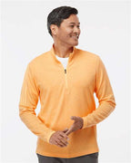 Adidas Men's 3-Stripes Quarter-Zip Sweater Pullover A554