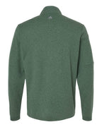 Adidas Men's 3-Stripes Quarter-Zip Sweater Pullover A554