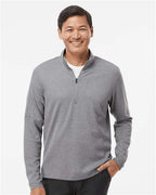 Adidas Men's 3-Stripes Quarter-Zip Sweater Pullover A554