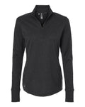 Adidas Women's 3-Stripes Quarter-Zip Sweater Pullover A555