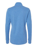 Adidas Women's 3-Stripes Quarter-Zip Sweater Pullover A555