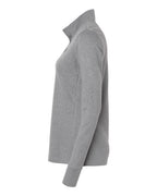 Adidas Women's 3-Stripes Quarter-Zip Sweater Pullover A555