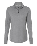 Adidas Women's 3-Stripes Quarter-Zip Sweater Pullover A555