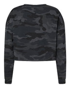 Independent Trading Co. Women's Lightweight Crop Crewneck Sweatshirt AFX24CRP