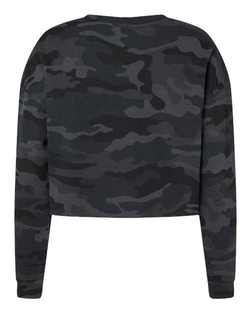 Independent Trading Co. Women's Lightweight Crop Crewneck Sweatshirt AFX24CRP