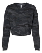 Independent Trading Co. Women's Lightweight Crop Crewneck Sweatshirt AFX24CRP
