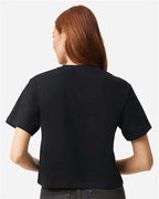 American Apparel Women's Fine Jersey Boxy Tee 102