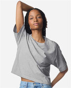 American Apparel Women's Fine Jersey Boxy Tee 102