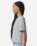 American Apparel Women's Fine Jersey Boxy Tee 102
