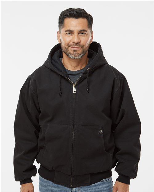 DRI DUCK Men's Cheyenne Boulder Cloth™ Hooded Jacket with Tricot Quilt Lining 5020