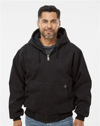 DRI DUCK Men's Cheyenne Boulder Cloth™ Hooded Jacket with Tricot Quilt Lining 5020