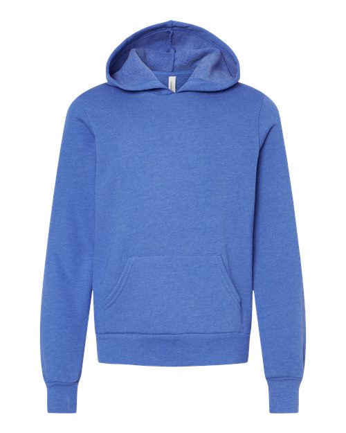 BELLA + CANVAS Youth Sponge Fleece Hoodie Sweatshirt 3719Y