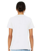 BELLA + CANVAS Women's Relaxed Heather CVC V-Neck Tee 6405CVC