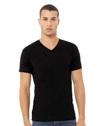 BELLA + CANVAS Unisex Heather CVC V-Neck Tee 3005CVC