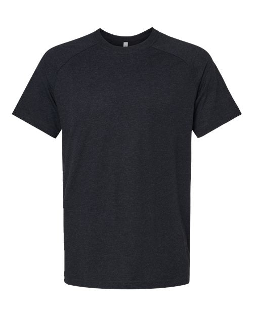BELLA + CANVAS Men's Heather CVC Raglan Tee 3201