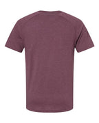 BELLA + CANVAS Men's Heather CVC Raglan Tee 3201