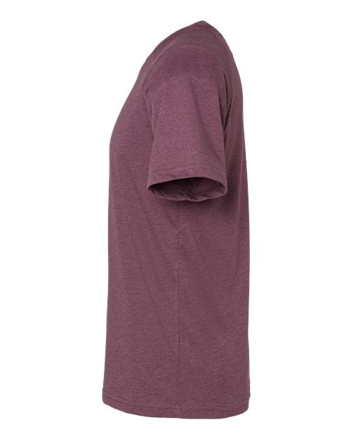 BELLA + CANVAS Men's Heather CVC Raglan Tee 3201