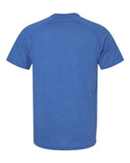 BELLA + CANVAS Men's Heather CVC Raglan Tee 3201