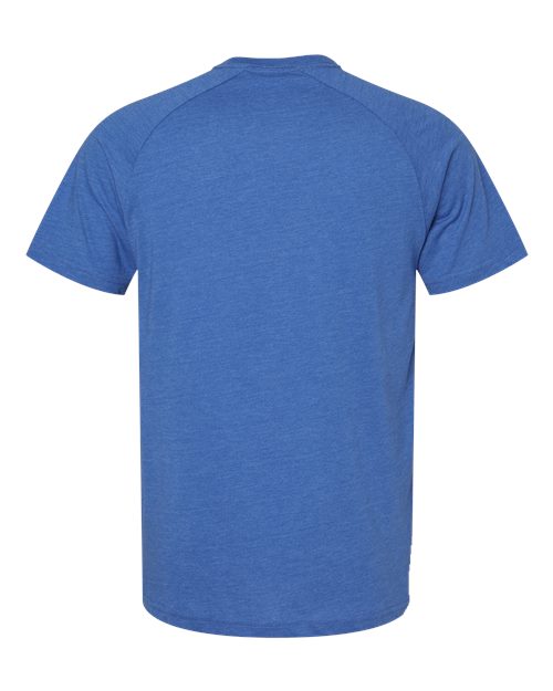 BELLA + CANVAS Men's Heather CVC Raglan Tee 3201