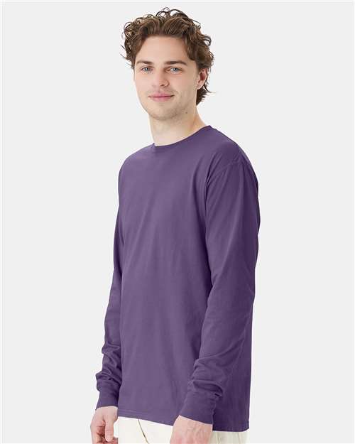ComfortWash by Hanes Unisex Garment-Dyed Long Sleeve T-Shirt GDH200