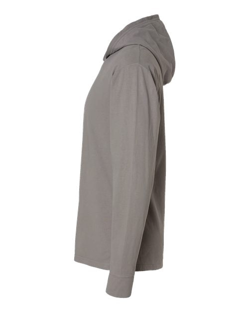 ComfortWash by Hanes Unisex Garment-Dyed Jersey Hooded Long Sleeve T-Shirt GDH280