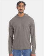 ComfortWash by Hanes Unisex Garment-Dyed Jersey Hooded Long Sleeve T-Shirt GDH280