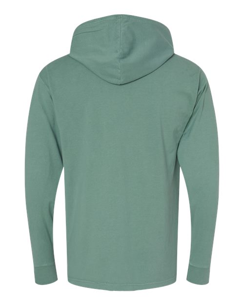 ComfortWash by Hanes Unisex Garment-Dyed Jersey Hooded Long Sleeve T-Shirt GDH280