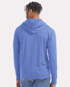 ComfortWash by Hanes Unisex Garment-Dyed Jersey Hooded Long Sleeve T-Shirt GDH280