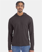 ComfortWash by Hanes Unisex Garment-Dyed Jersey Hooded Long Sleeve T-Shirt GDH280