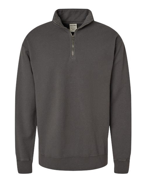 ComfortWash by Hanes Unisex Garment-Dyed Quarter-Zip Sweatshirt GDH425