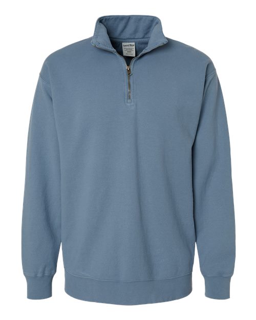 ComfortWash by Hanes Unisex Garment-Dyed Quarter-Zip Sweatshirt GDH425