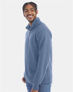 ComfortWash by Hanes Unisex Garment-Dyed Quarter-Zip Sweatshirt GDH425