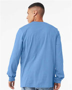 BELLA + CANVAS Heather CVC Long Sleeve Tee 3501CVC